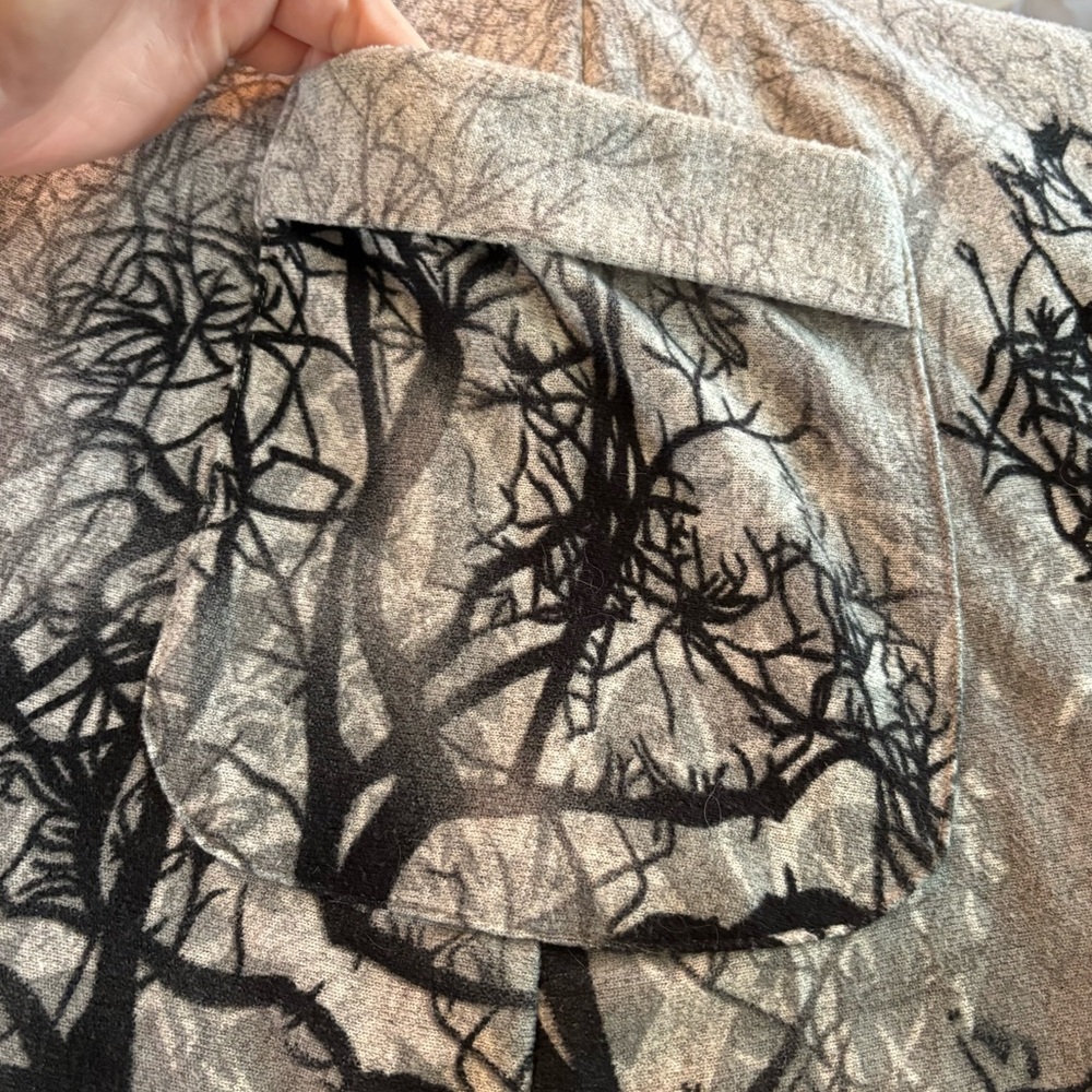 LA SOUL Tree-Print Dress size M - Picture 13 of 13